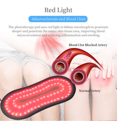 Sırt Ağrısı Tedavisi İçin 110V Yakın Kızılötesi Kırmızı Işık Terapisi Sarma FDA